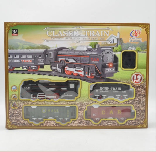 Classic Train & Track Set with Light