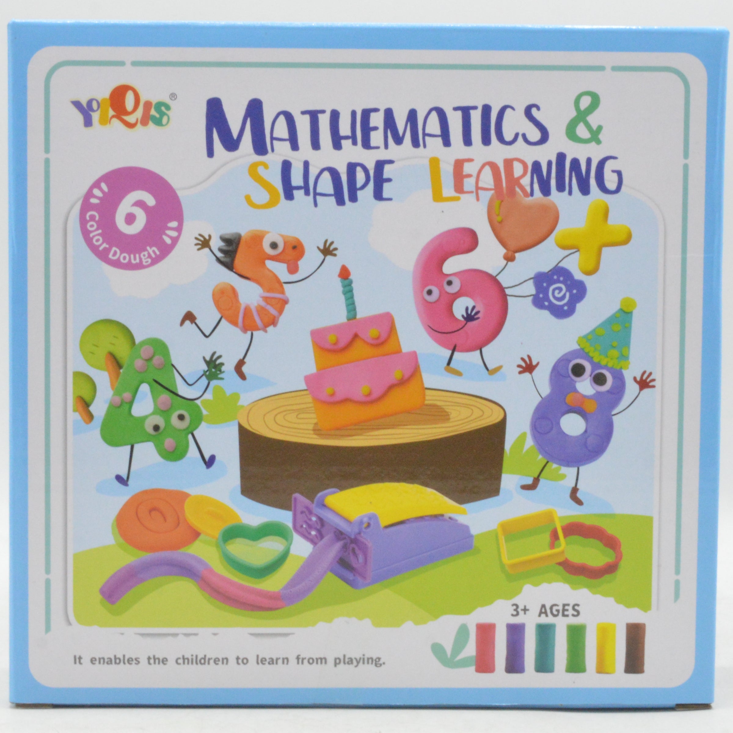 Mathematic & Learning Shape Multi Color Dough