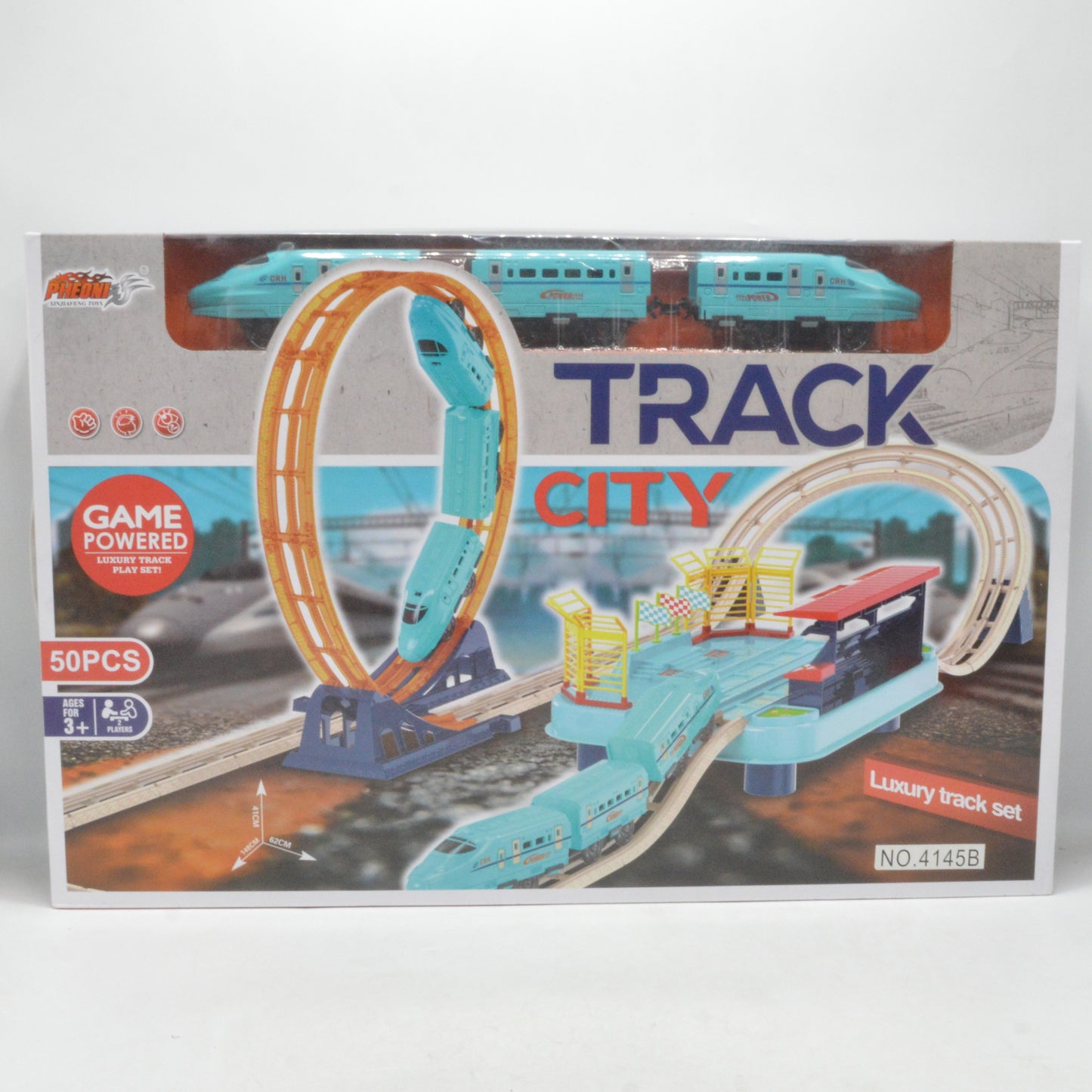 Luxury Funny Track City Set 50 Pieces