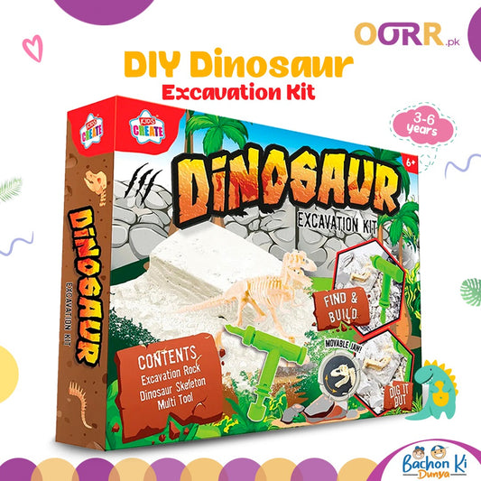 DIY Dinosaur Excavation Kit