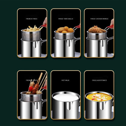 Stainless Steel Deep Frying Pot