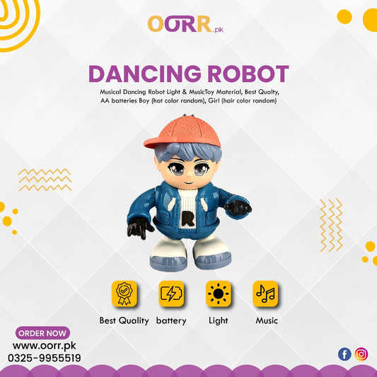 Musical Dancing Robot Light & Music Toy