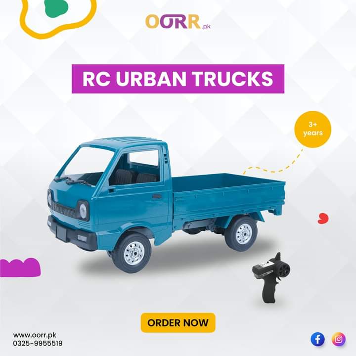 RC Urban Trucks with 4 Box