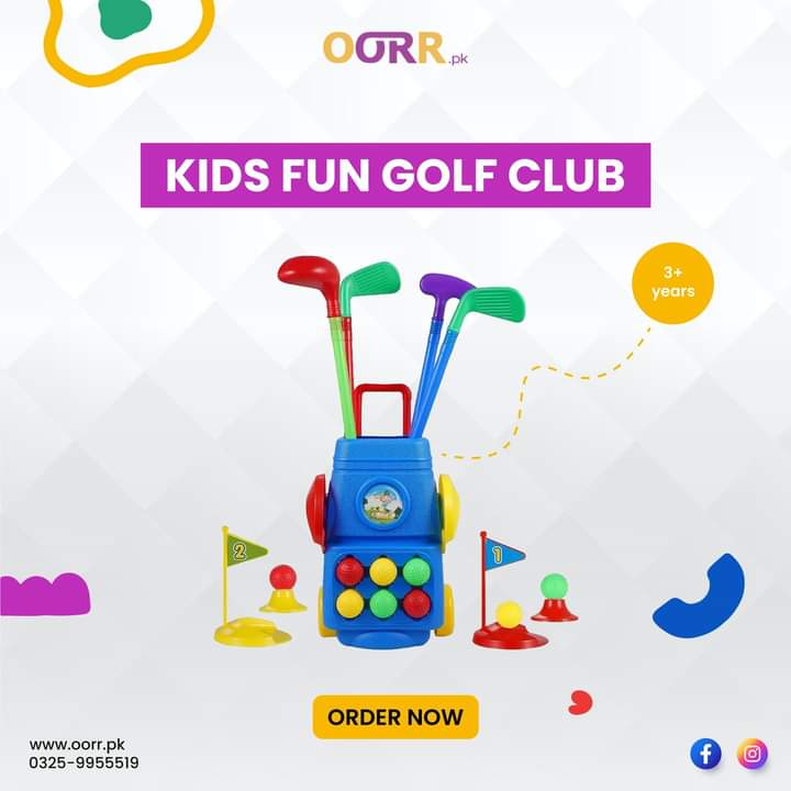 Kids Fun Golf Club Exercise Sports