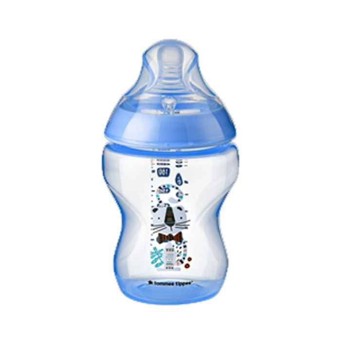 Tommee Tippee Close To Nature Tinted Bottle 260Ml - Blue