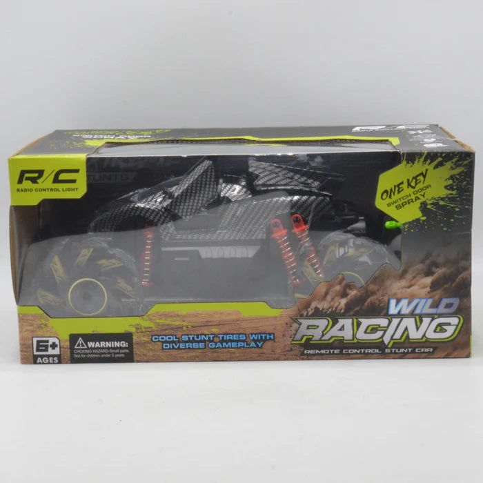 Rechargeable RC Spray Racing Stunt Car With Light