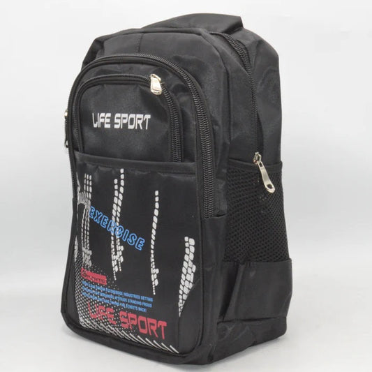 Life Sports Theme School Bag