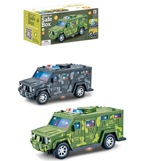 Military Car Safe Box For Kids