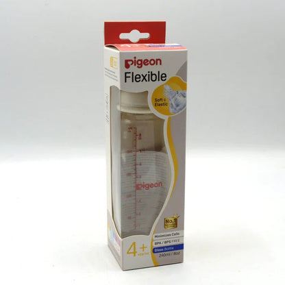 Pigeon Flexible Glass Feeding Bottle 240 ml / 8 Oz