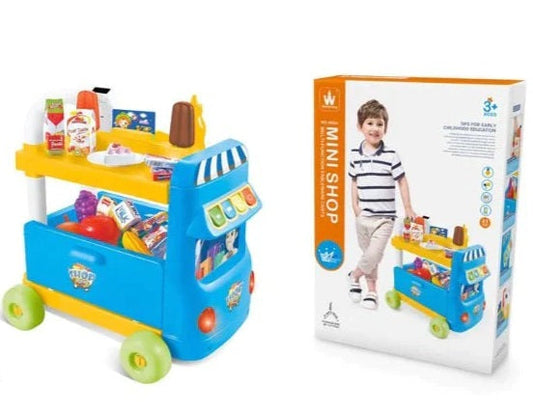 Mini Shopping Trolley for Kids