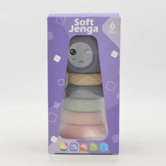 Soft Jenga Stacking & Teether Blocks