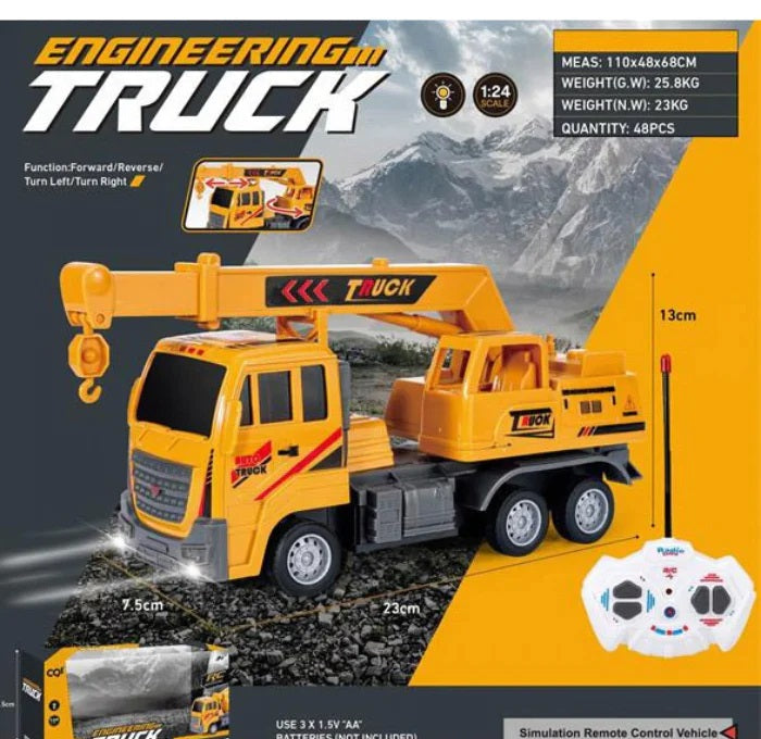 Remote Control Engineering Construction Truck