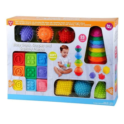 Play Go Busy Stack Shapes & Squishy Friends