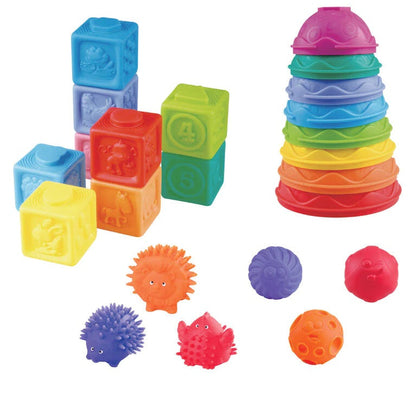 Play Go Busy Stack Shapes & Squishy Friends