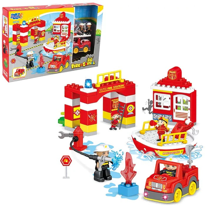 Fire Rescue Station Building Blocks