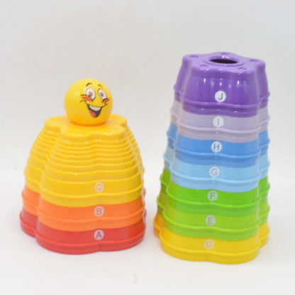 Rainbow Stars Stacker Toy