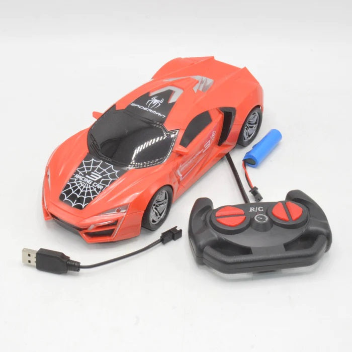 Rechargeable RC Spider-Man Speed Car