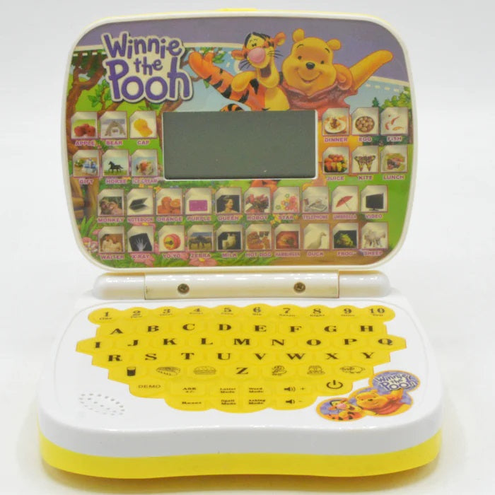 Pooh theme Educational Laptop