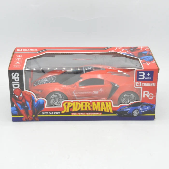 Rechargeable RC Spider-Man Speed Car