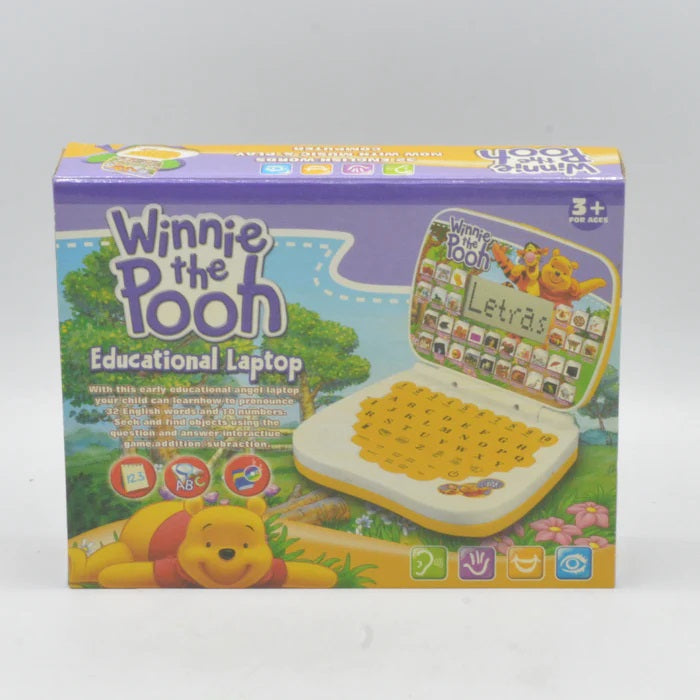 Pooh theme Educational Laptop