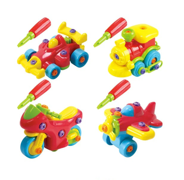 PlayGo Junior Mechanic Bike, Racer & Plane Toys