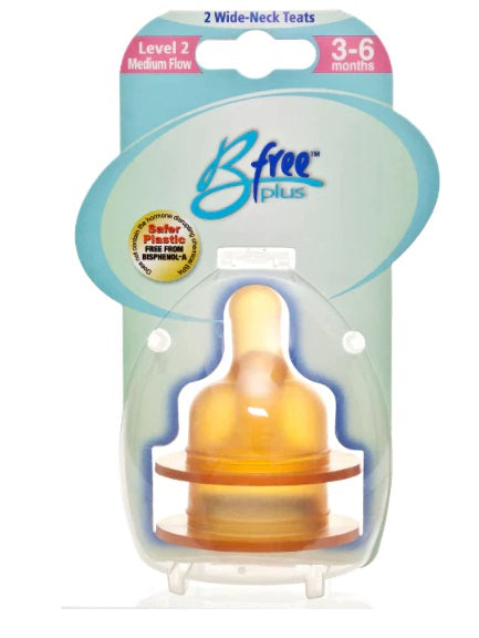 Kids Stage 2 Natural Teat Twin Pack
