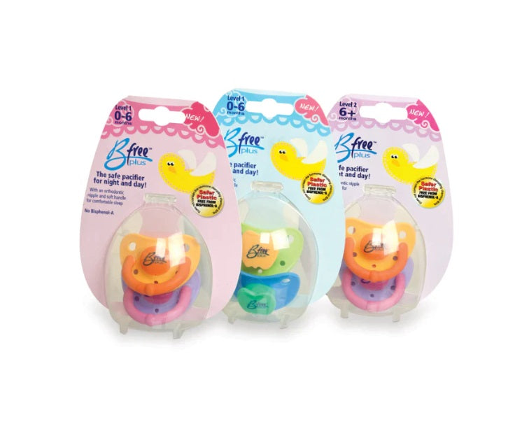 BFree Stage 1 Pacifier Twin Pack