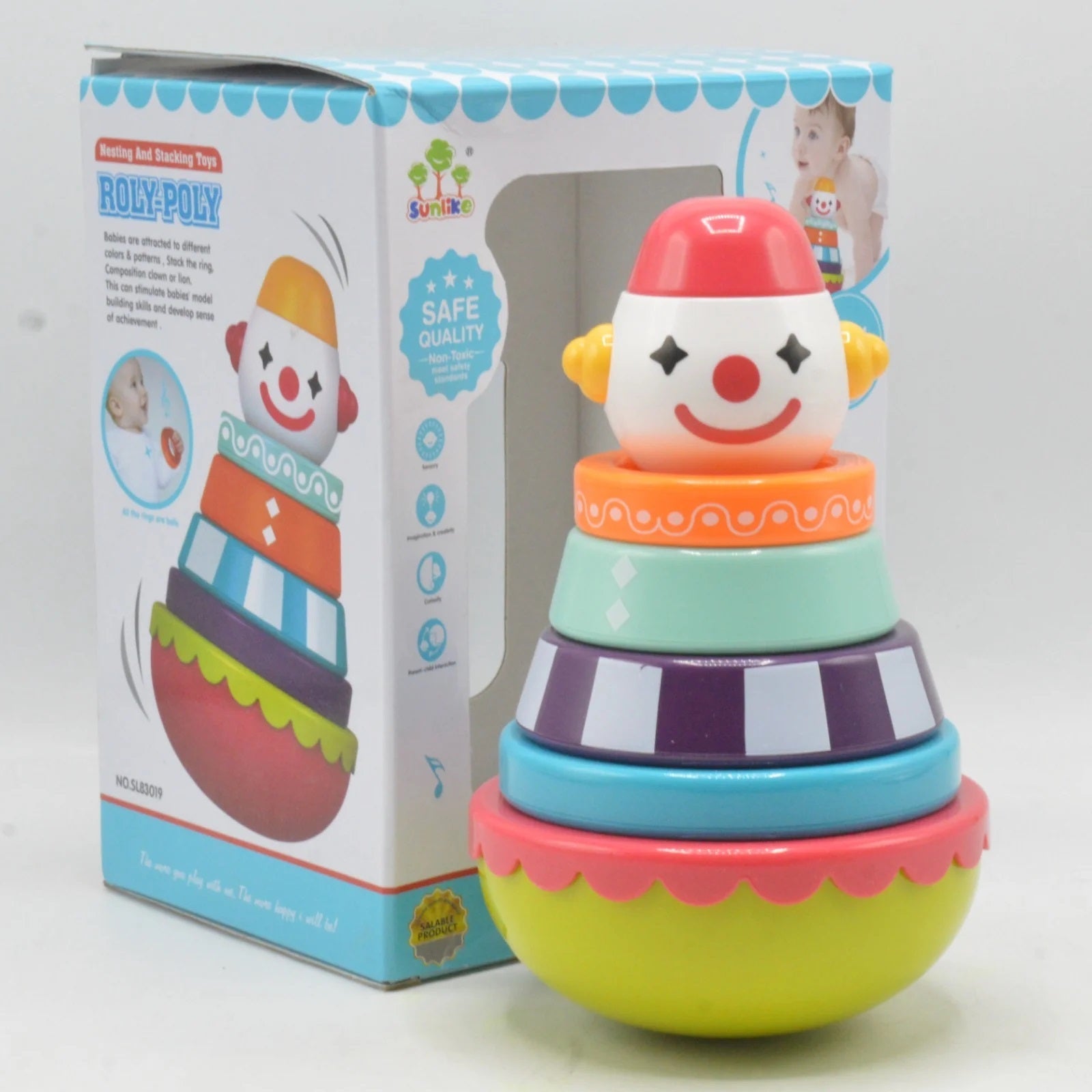 Nesting & Stacking Roly-Poly Toy