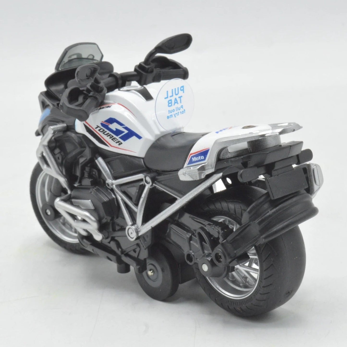 Diecast Metal Body Moto Bike with Light & Sound