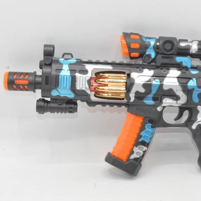 3D Electric Gun with Light & Sound