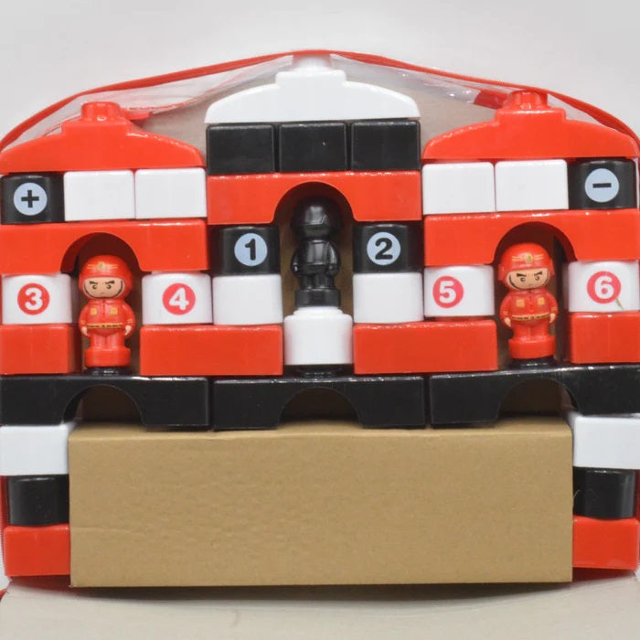 Fire Rescue Building Blocks 53 Pieces