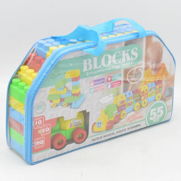 Kids Educational Building Blocks 55 Pieces