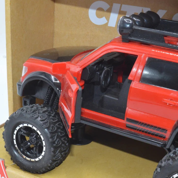 Diecast Metal Body Fort Raptor Jeep With Light & Sound