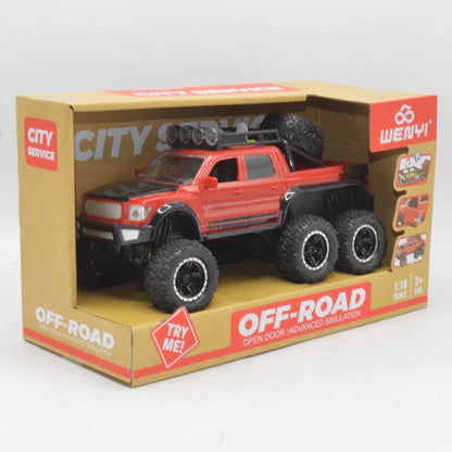 Diecast Metal Body Fort Raptor Jeep With Light & Sound