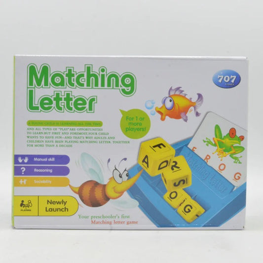 First Matching Letter Game For Kids