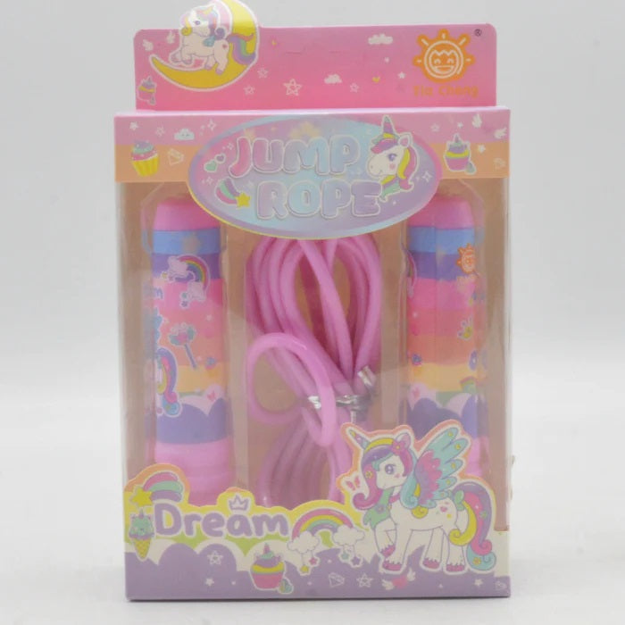 Unicorn Theme Jumping Rope