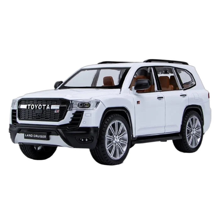 Diecast Toyota Land Cruiser Car with Light & Sound