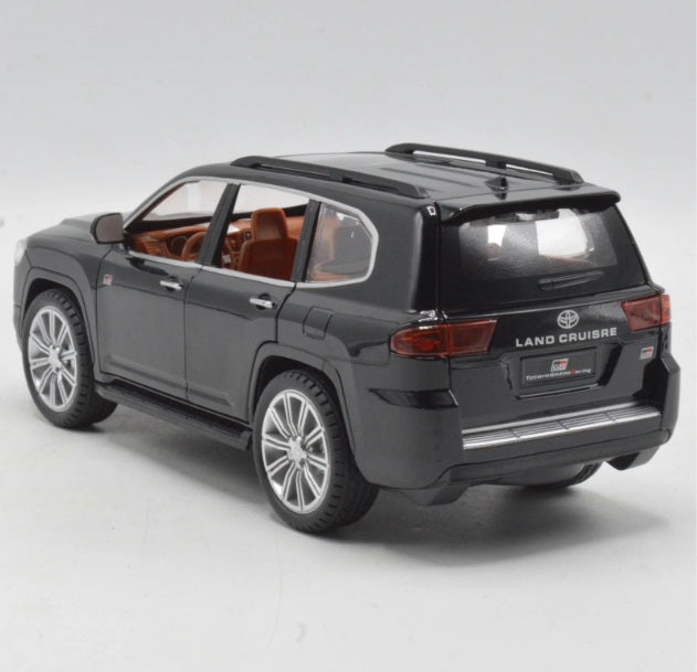 Diecast Toyota Land Cruiser Car with Light & Sound