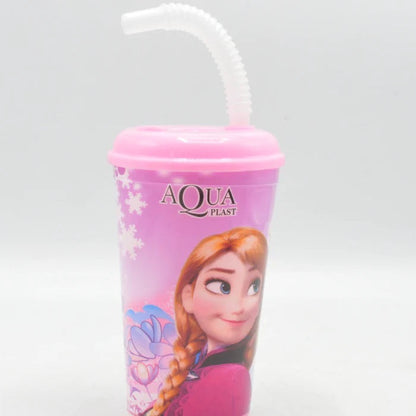 AQUA Character Straw Glass