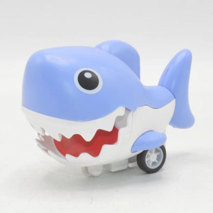 Shark Shape Push & Go Toys