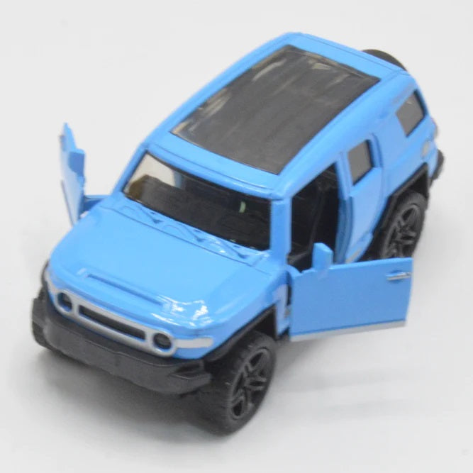 Diecast Metal Body FJ Crusier Jeep With Light & Sound