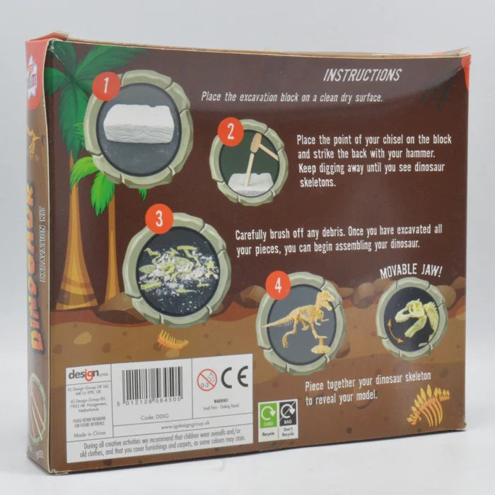 DIY Dinosaur Excavation Kit