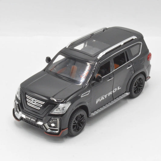 Diecast Nissan Patrol Car with Light & Sound