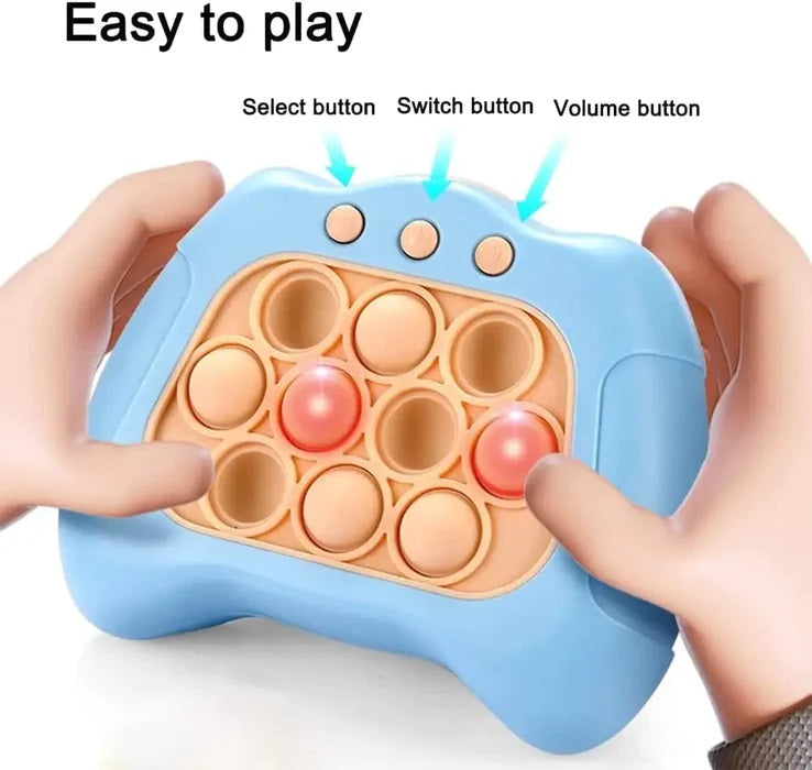 Quick Push Popping Bubble Game Console