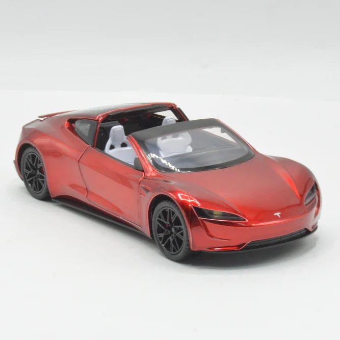 Diecast Tesla Roadster Car with Light & Sound