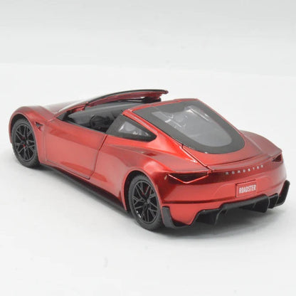 Diecast Tesla Roadster Car with Light & Sound