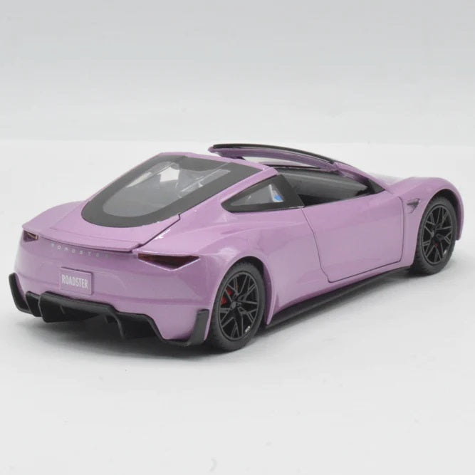 Diecast Tesla Roadster Car with Light & Sound