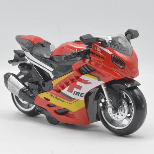 Diecast Motorcycle with Light & Sound