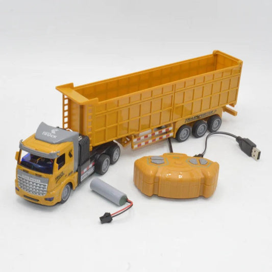 Rechargeable RC Transport Truck With Light