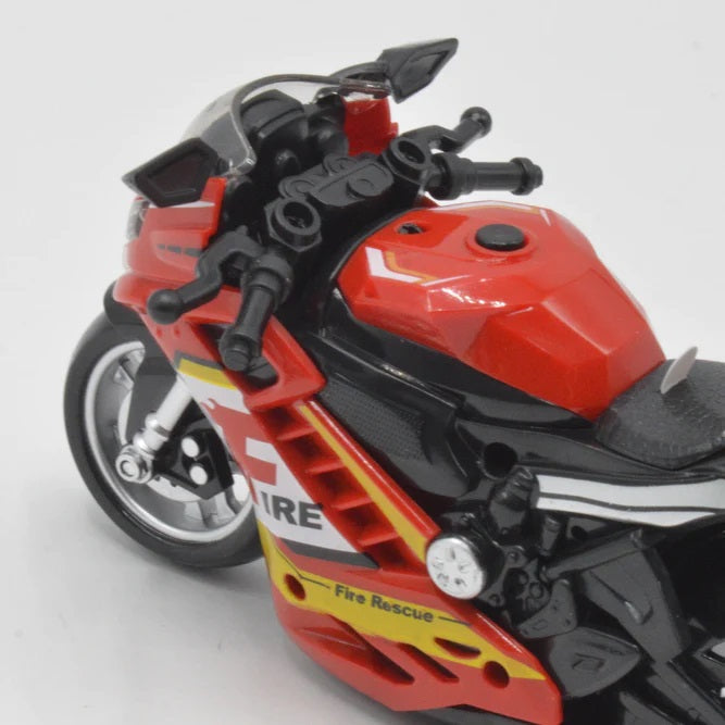 Diecast Motorcycle with Light & Sound